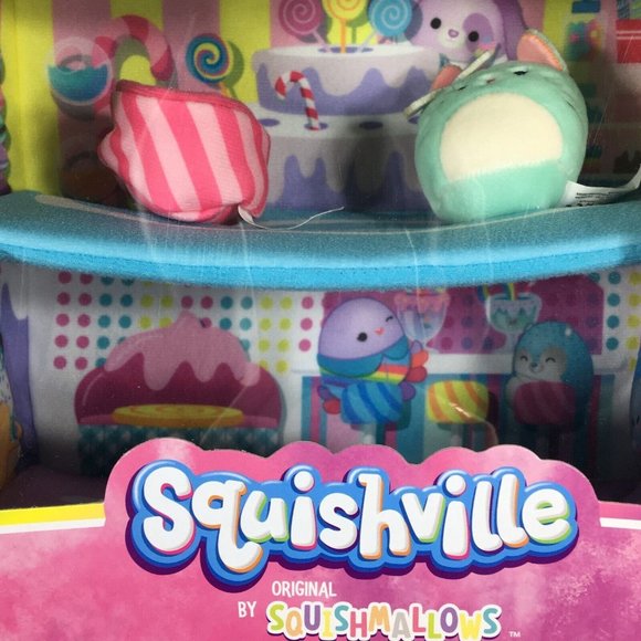 Squishmallows 12" Squishville Sweets Shop Playset With 2 Minis Priya & Tres’zure - Picture 13 of 16